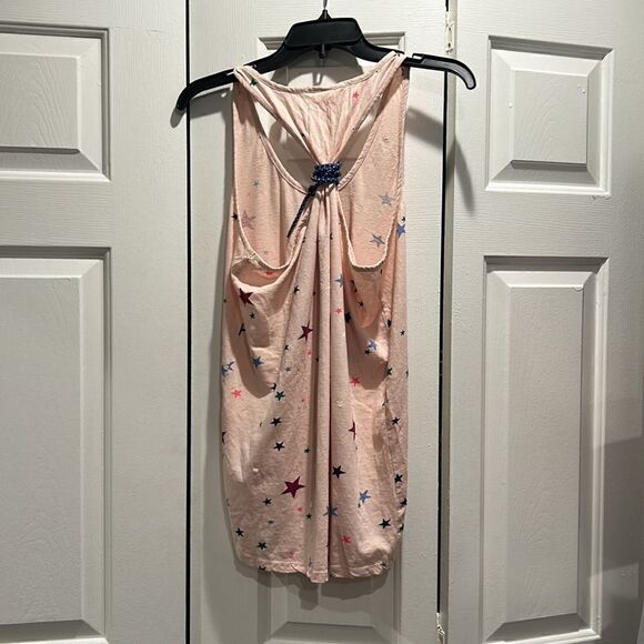 Scotch & Soda Light Pink Stars Tank, Size 3 (large) - Picture 7 of 9